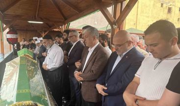 Tır kazasında ölen baba ve oğul gözyaşlarıyla uğurlandı