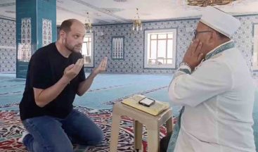 Alman damat Kocaeli’de müslüman oldu