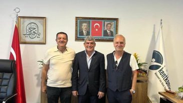 Orhan Karayel’den Kent Konseyi Başkanı Ceyhun Yalçın’a hayırlı olsun ziyareti