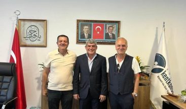 Orhan Karayel’den Kent Konseyi Başkanı Ceyhun Yalçın’a hayırlı olsun ziyareti