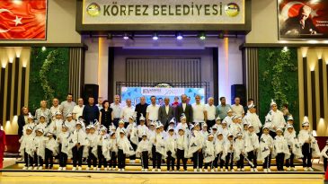 Körfez’de 62 çocuk için unutulmaz şölen
