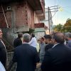 Dilovası Belediye Başkanı Ömeroğlu yangın mağduru aileyi yalnız bırakmadı