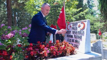 Büyükakın’dan 15 Temmuz şehitlerine vefa: Dualar kahramanlar için yükseldi