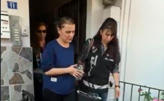 İşte Fatma Kaplan Hürriyet’in polis aracına bindiği anlar