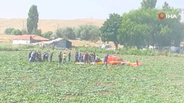 SON DAKİKA! Helikopter düştü: Yaralılar var