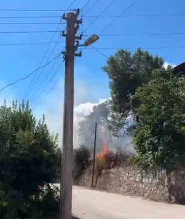 Kocaeli’de ormanlık alanda yangın
