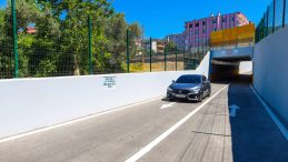 D-130’da modern alt geçit araç trafiğine resmen açıldı