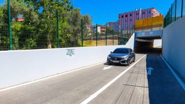 D-130’da modern alt geçit araç trafiğine resmen açıldı