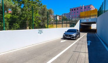 D-130’da modern alt geçit araç trafiğine resmen açıldı