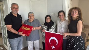 İzmit Belediyesi’nden Kıbrıs gazilerine anlamlı vefa ziyareti