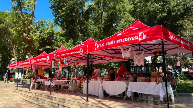 İzmit Belediyesi’nden üreten kadınlara tam destek