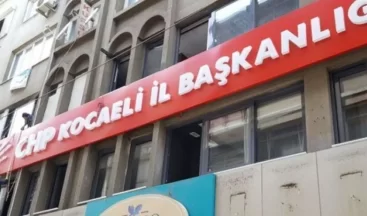 CHP Kocaeli’de sular durulmuyor: Parti içinden “Acil Danışma Kurulu” çağrısı!