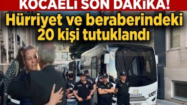 İzmit Belediye Başkanı Hürriyet ve beraberindeki 20 kişi tutuklandı