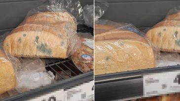 Zincir markette satılan küflü ekmek krizi!