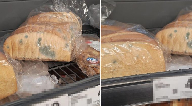 Zincir markette satılan küflü ekmek krizi!