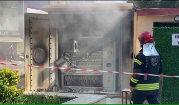 İzmit’in merkezinde korkutan yangın