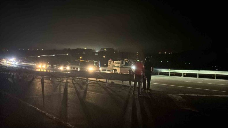 İzmit Kandıra yolunda feci kaza: 1 ölü