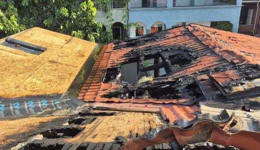 Kocaeli’de çatı tadilatında alevler yükseldi: Kaynak kıvılcımı evi yaktı