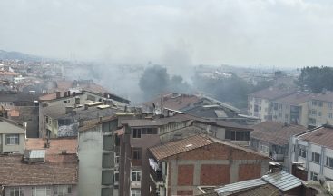İzmit’te iş yerinde yangın