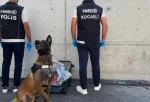 Narkotik köpeği valizde 21 bin sentetik ecza buldu