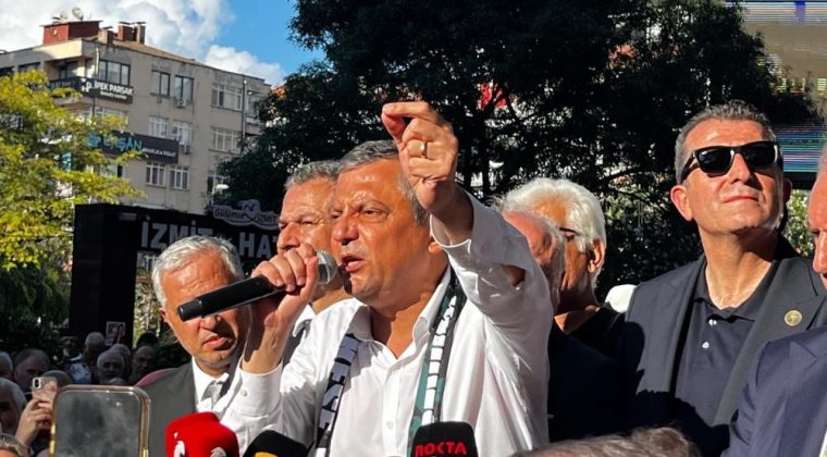 Özgür Özel İzmit’te haykırdı: “Fatma Başkan’ın iradesinin arkasındayız”