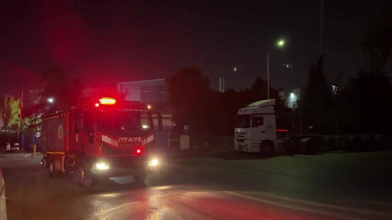 Kozmetik fabrikasında kimyasal madde alarmı