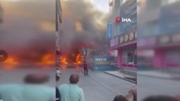 Mahallede korku dolu anlar: Vatandaş sokağa döküldü