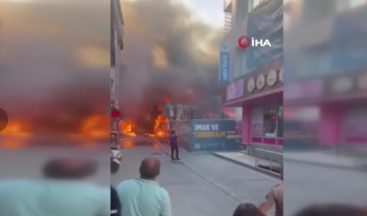 Mahallede korku dolu anlar: Vatandaş sokağa döküldü