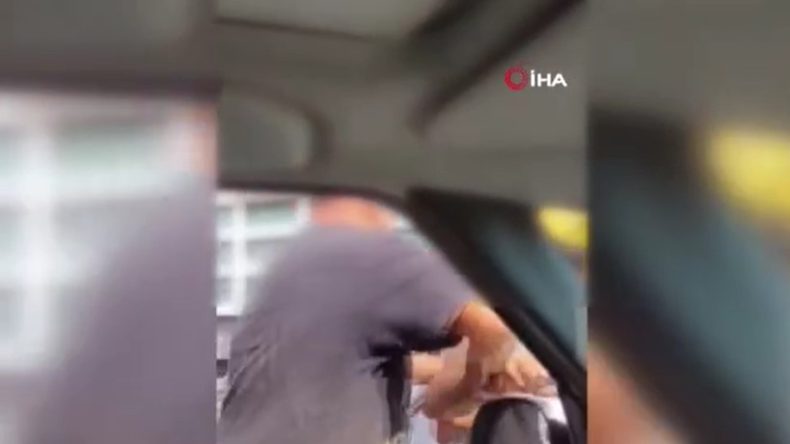 İzmit’te trafikte “sıkıştırma” kavgası