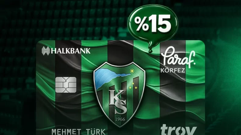 Yeşil-Siyahlı taraftara kombine müjdesi: Paraf Körfez Kart sahiplerine %15 indirim