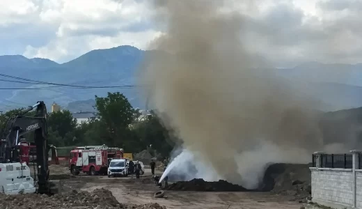 Kocaeli’de ana doğalgaz hattı patladı, mahalle boşaltıldı
