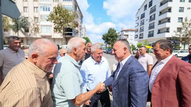 Başkan Büyükakın Karamürsel’de saha incelemelerinde bulundu