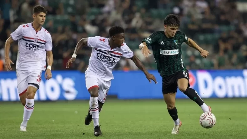 Kocaelispor-Gaziantep FK karşılaşmasında hakem belli oldu