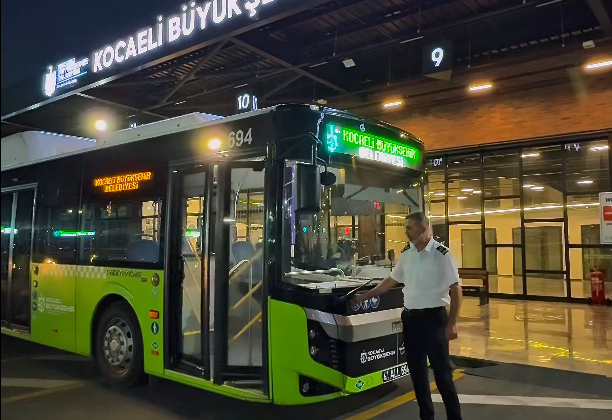 Karamürsel-İzmit ulaşımında yeni dönem: 41G ekspres hattı seferlerine başladı