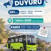 Gebze’de toplu taşımada hat değişikliği