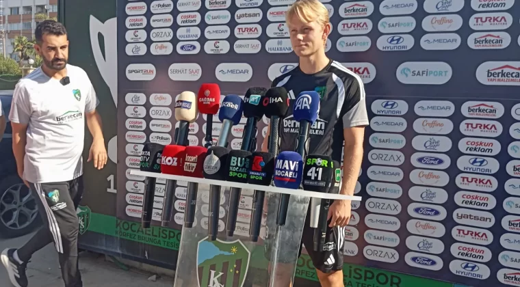 Kocaelispor’un yeni transferi Tobias Gulliksen: “Kariyerim için önemli bir adım”