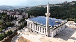 Umuttepe Camii ve Otopark Projesi’nde sona doğru: Çalışmaların yüzde 90’ı tamamlandı