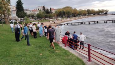 Arkadaşıyla tartıştı, denize atladı; ölümden döndü