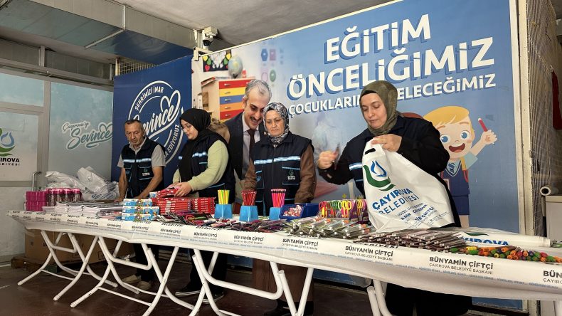 Çayırova’da ihtiyaç sahibi öğrencilere eğitim desteği