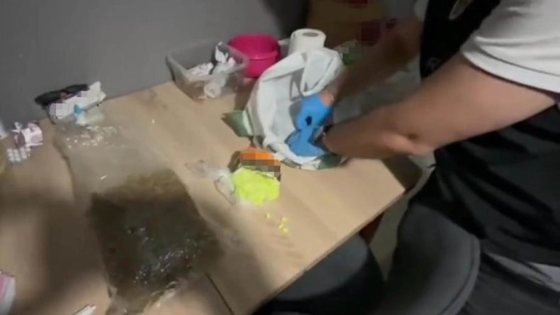 Zehir tacirlerine darbe: Skank, kokain ve ecstasy ele geçirildi