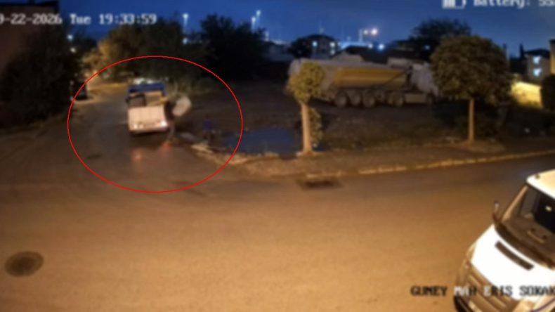 Çevreyi kirleteceklerdi, kamera uyarısını duyunca apar topar geri topladılar