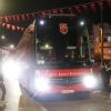 Fransa ve Türkiye milli takımları Kocaeli Stadyumu’na böyle geldi