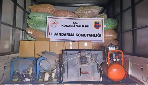 Kocaeli’de 4 milyon TL’lik kaçak tütün baskını: Milyonlarca makaron ele geçirildi