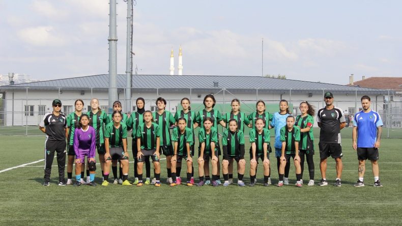 U15 Kızlar Gelişim Ligi’nde Kocaelispor’dan gol şov