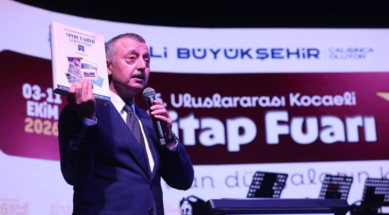 16. Kocaeli Kitap Fuarı muhteşem törenle açıldı