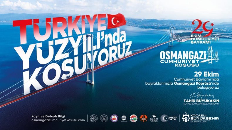 Kocaeli’de Cumhuriyet coşkusu Osmangazi Köprüsü’ne taşınacak