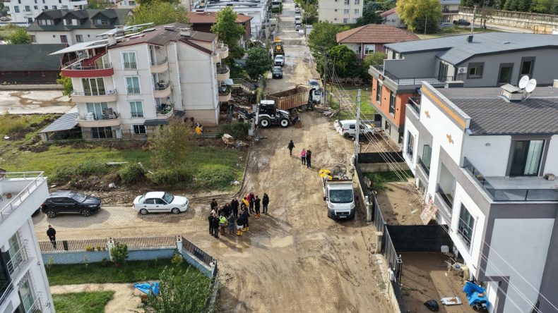 Başiskele’de Selin Ardından Tüm İmkânlar Seferber Edildi