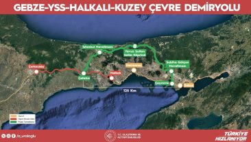 Kocaeli’den geçecek demiryolu iki havalimanını birbirine bağlayacak