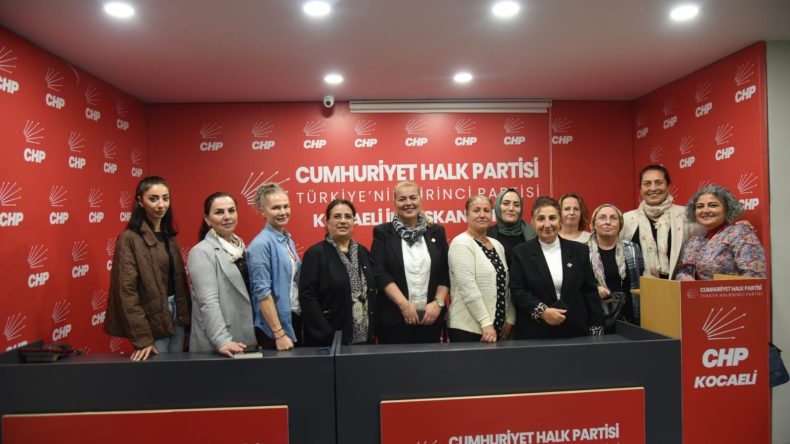 CHP Kadın Kolları MYK heyetinden Kocaeli ziyareti